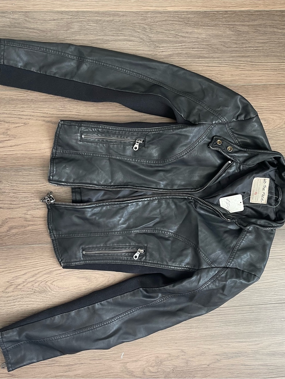 Free people max moto vegan Faux Leather Moto Jacket - Women - Picture 2 of 3